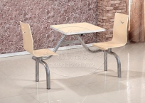 曲木餐桌椅s-4